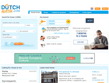 Tablet Screenshot of dutchrental.com